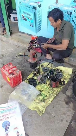 Mahendra 475 selfmotor gadda fitting#subscribe