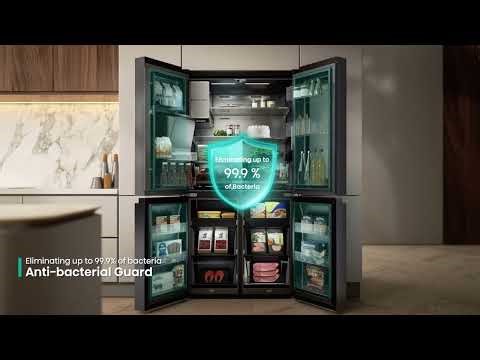 Hisense PureView Series Refrigerator I Antibacterial Guard