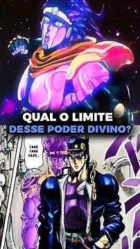 VOCÊ SABE O REAL PODER DO STAR PLATINUM? O stand mais forte de Stardust crusaders