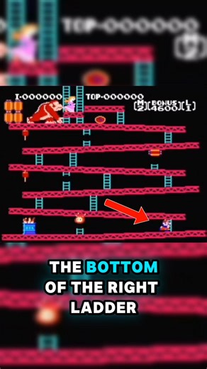 The Ladder Glitch: Donkey Kong Teleporting #DonkeyKong #Nintendo #VideoGames