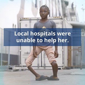 2.3K views · 10K reactions | With bowed legs, every day for young Fudia was painful. People stared and children mocked her. On board our hospital ship, Fudia's legs were straightened through free, safe surgery, setting her life on a new path. Make a gift today and it will be MATCHED, doubling your support for other children like Fudia. | Mercy Ships UK | Facebook
