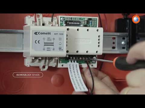 Comelit Quadra Kit , installation und konfiguration von Relais