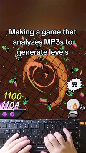 playing more #mili in our #rhythmgame