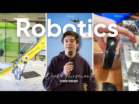 Meet David Arsenault - Robotics Student at KCC