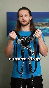 The Coiro Dual Camera strap. Carry two cameras without having to have two straps around your neck.
