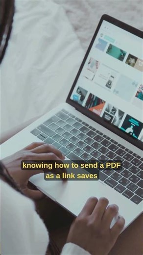 The Fastest Way: How to send a PDF as a link 📁 #Shorts