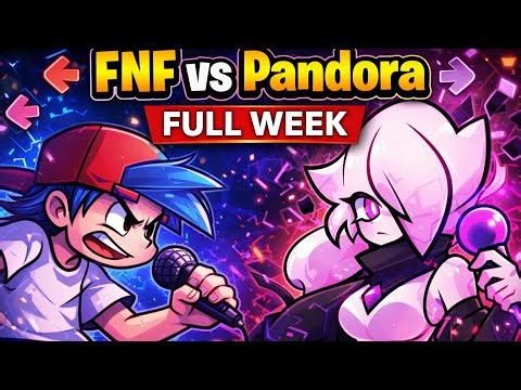 FNF vs Pandora | Full Week Gameplay 🔥 | Friday Night Funkin #fnf #fnf #pandora #fnfmod #fnffullweek