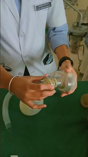 AMBU bag /parts of ambu bag /ventilation /AMBU /Oxygen mask