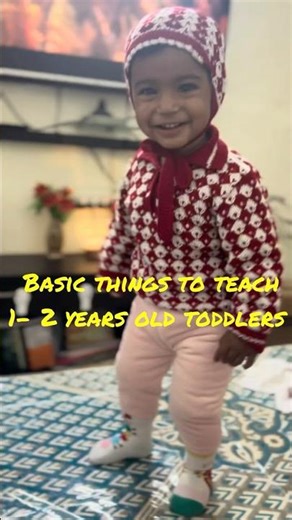 1–2 Year Baby Basic Learning Ideas | Toddler Development Tips #infantdevelopment #toddlerfun