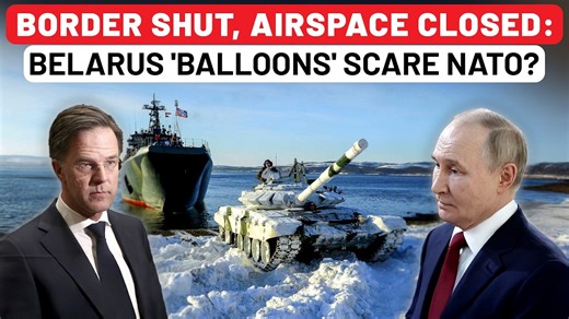 Lithuania, a NATO member, has indefinitely closed all border crossings with Belarus after repeated airspace violations involving balloons allegedly launched from Belarusian territory, believed to be used for cigarette smuggling | Hindustan Times