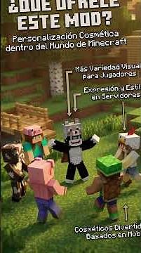 ¡TRANSFORMA tus MOBS en SOMBREROS! Animal Hats Mod Minecraft 1.21.1