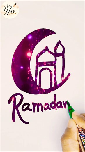 Eid ane wali hai 😍 #diy #art #calligraphy #trending #handwriting #viral #eid #ramadan #allah #dua