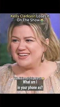 Kelly Clarkson Part 3 totally losees it on her talk show-Hilarious Moment 🤣#kellyclarkson #funny