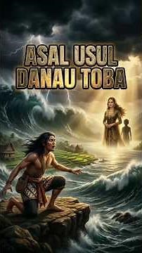 The Origin of Lake Toba: The Curse That Turned a Valley Into a Giant Lake #folktale #legendarytale