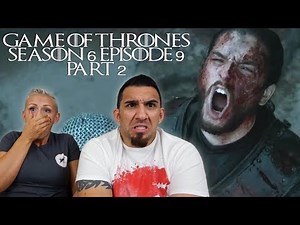 Game of Thrones Season 6 Episode 9 'Battle of the Bastards' Part 2 REACTION!!