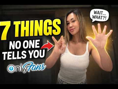 WHAT ACTUALLY HAPPENS WHEN YOU START AN ONLYFANS (7 THINGS NO ONE TELLS YOU!)