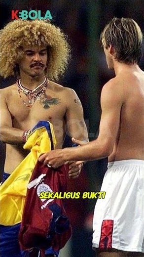 JERSEY TERAKHIR VALDERRAMA UNTUK BECHAM #ceritabola #kebola #beritabola