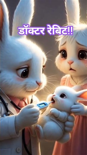डॉक्टर रेबिट | Doctor Rabbit #cartoon #shortfeed #animation #DoctorRabbit #g2acreations 💯🐇✨