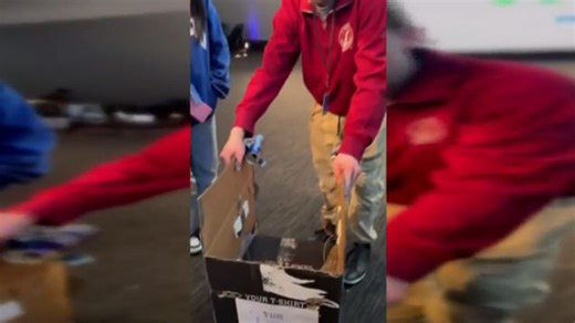 Hull HS student creates walker designed for vision-impaired