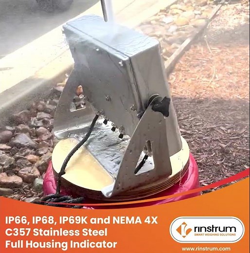 C357 Stainless Steel Full Housing Indicator - IP69K Testing