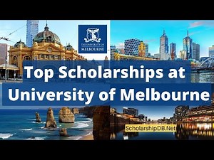 Fully funded undergraduate, Masters and PhD scholarships at University Of Melbourne 2022