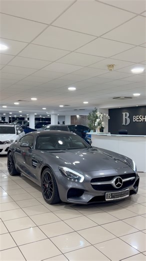 Beshoff Motors on Instagram: "A closer look at our 2015 Mercedes-Benz AMG GT-S Premium 4.0 V8 Bi-Turbo with only 37,000 miles from new and a full service history that has just arrived into stock here in #BeshoffMotors Presented in Selenite Grey Metallic with a complementing Grey Exclusive Leather Interior with a host of features including... - 19/20-Inch AMG Centre Lock Alloy Wheels in Satin Black - Red Brake Calipers - Panoramic Glass Roof - Clear Glass - Switchable Sports Exhaust System - Keyl