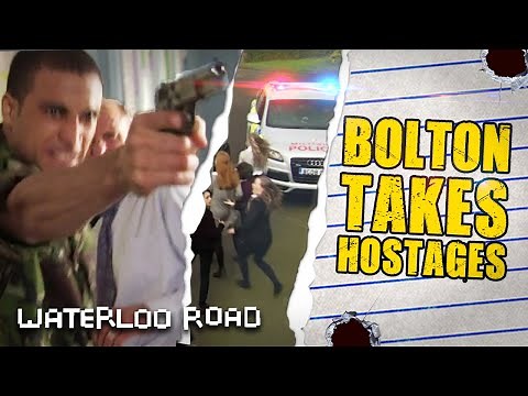 Waterloo Road Evacuated as Unstable Bolton Loses his Cool | Waterloo Road