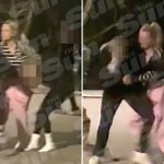 Coronation Street star Tina O’Brien was at the centre of a shocking brawl between teenage girls on a posh street