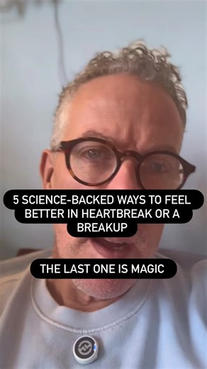 Here are five science back ways to feel better in heartbreak or after a break up. And yes, I know there’s actually six but that last one is a doozy so I wasn’t gonna leave it out. Let me know in the comments which one of these works best for you Big Hug x #breakuphealing #nocontact | Dadhugsforyoursoul