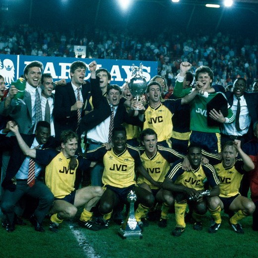 635K views · 12K reactions |  On this day in 1989... A memorable day in Arsenal history as Michael Thomas' dramatic goal secured the title at Anfield ❤️ | Arsenal | Facebook