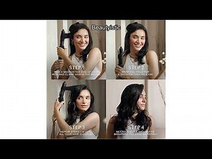 Kristin Ess Hair NANOBLACK Curling Iron Review: Perfect Beach Waves & Heat Protection