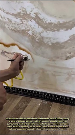 Why Pros Use This Airbrush Marble Repair Technique!