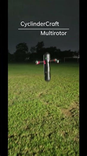 ArduPilot on Cylinder Drone – It Works! #ardupilot #vtol #drone #pixhawk