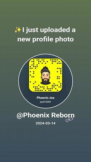New Profile Photo by @Phoenix Reborn Revealed