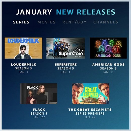 5.1K views · 26 reactions | New year’s resolution: stay home and watch the entire Prime Video catalogue. | Amazon Prime Video | Facebook