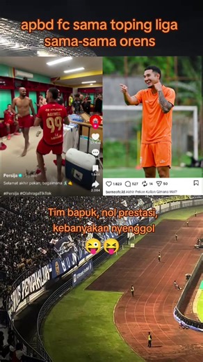 nyenggol ke tim level asia😝#persib #persibbandung #bobotoh #persija #borneofc