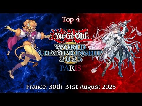 WORLD CHAMPIONSHIP PARIS │ Lunalight VS Sky Striker │ Top 4 Yu-Gi-Oh! August 2025