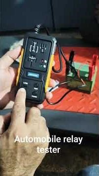 Automotive relay tester # horn relay tester # two wheeler relay tester