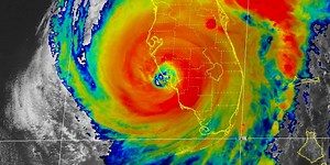 Which hurricanes rapidly intensified before US landfall?