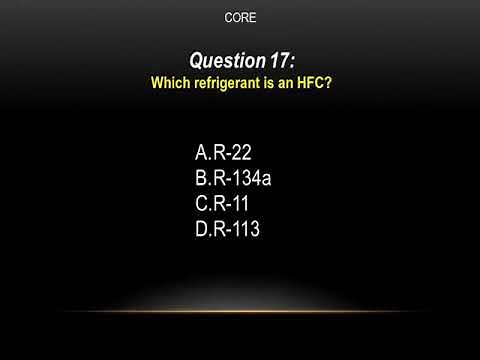 EPA 608 Core Practice Exam Questions and Answers 🏆