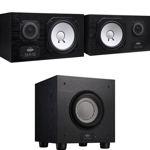 CLA-10 Active Studio Monitors with Subwoofer - Black