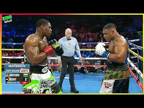 Jared Anderson (USA) vs Ryad Merhy (Belgium) - Boxing Highlights HD
