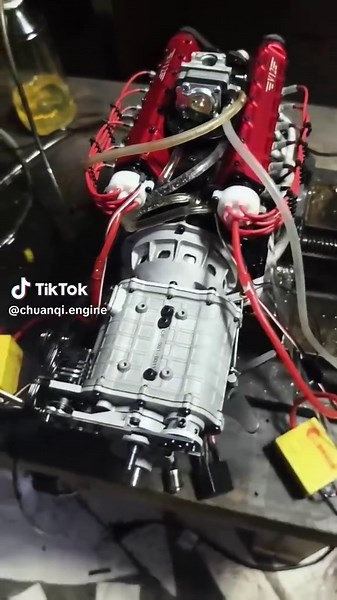 Chuanqi V12 Engine with 6-Speed Manual Transmission