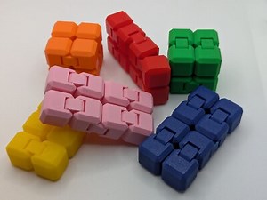 Infinity Fidget Cube – Stress Relief Toy – Fun - Many Colours Available | eBay UK