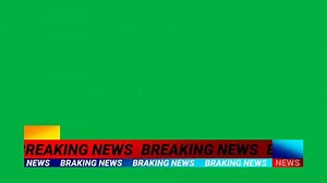 moving breaking news channel animation for new news.