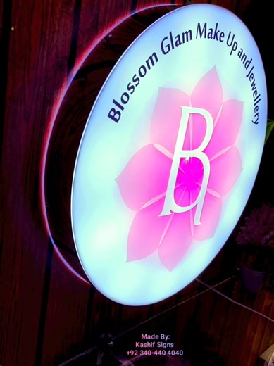 High Quality Material LED Logo Made By Kashif Signs #kashifsigns Contact us for an order. #ledboard
