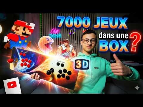 7000 JEUX dans une boîte ?! Le test de la Pandora Box 3D #gaming #games #gameplay 