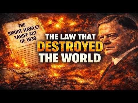 The Law That Destroyed The World | The Smoot-Hawley Tariff Act of 1930