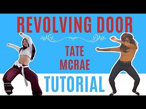 Revolving Door Tate McRae* EASY DANCE TUTORIAL (beginner friendly)