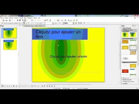[Tuto] [FR] [HD]: Comment faire un diaporama sur libre office ?